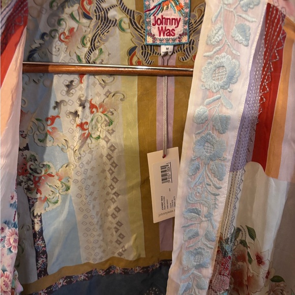 Johnny Was Colorful Patchwork Floral Jacket - Picture 4 of 12